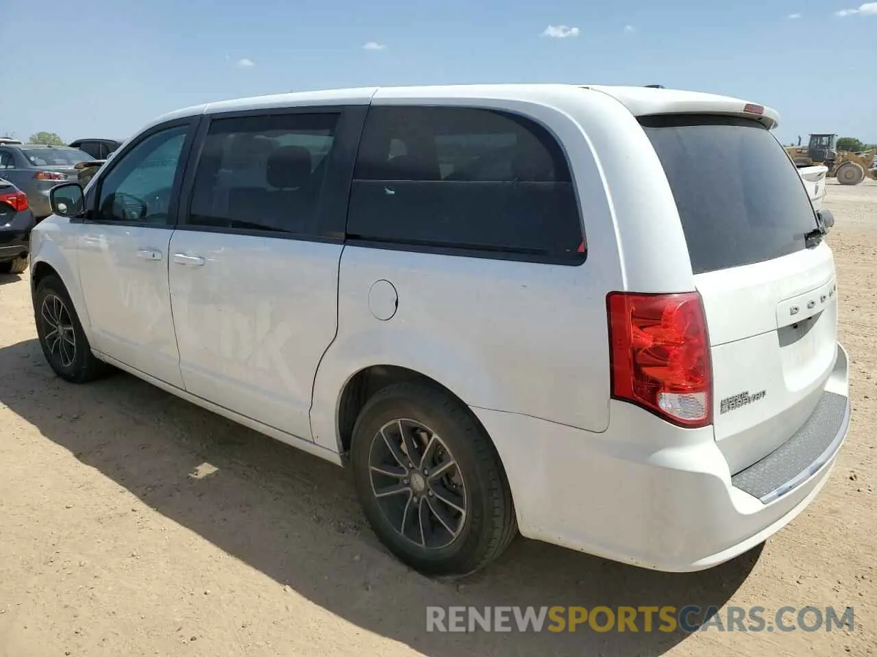 2 Photograph of a damaged car 2C4RDGEG0KR658713 DODGE CARAVAN 2019