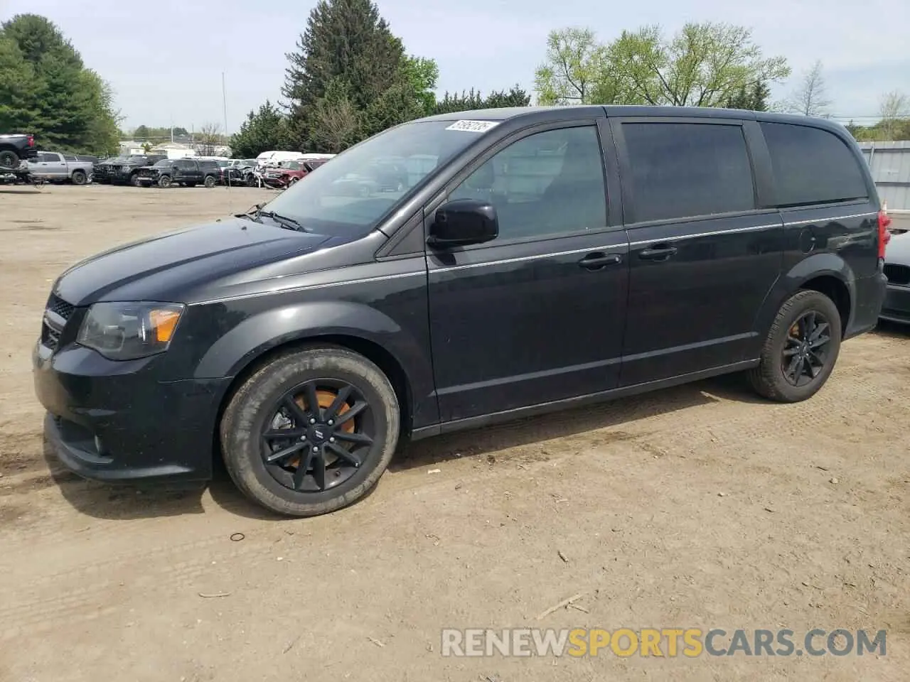1 Photograph of a damaged car 2C4RDGEG1KR670787 DODGE CARAVAN 2019