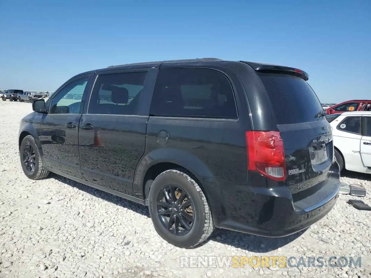 2 Photograph of a damaged car 2C4RDGEG2KR694788 DODGE CARAVAN 2019
