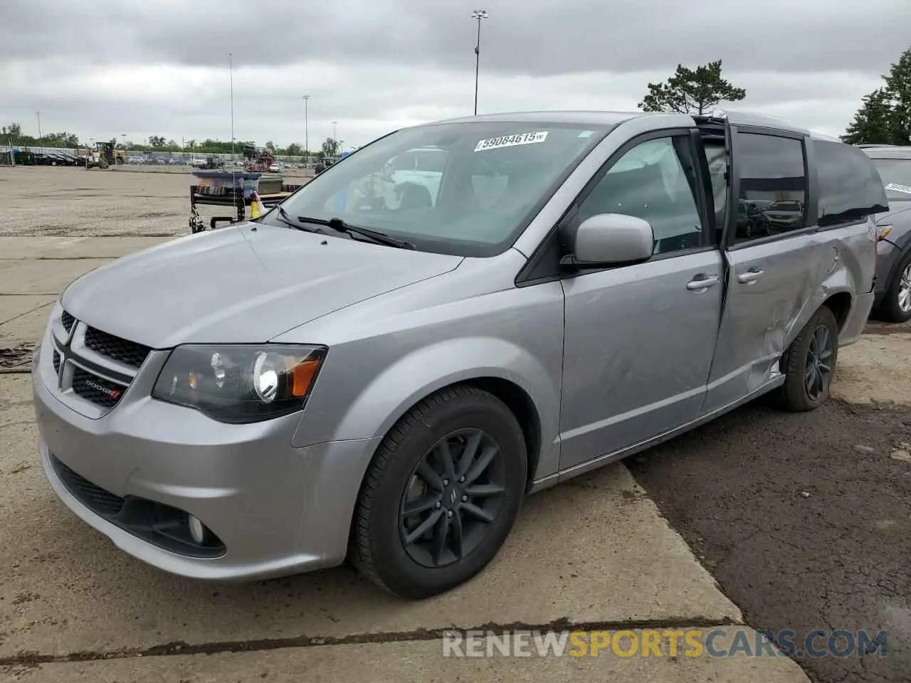 1 Photograph of a damaged car 2C4RDGEG2KR764306 DODGE CARAVAN 2019