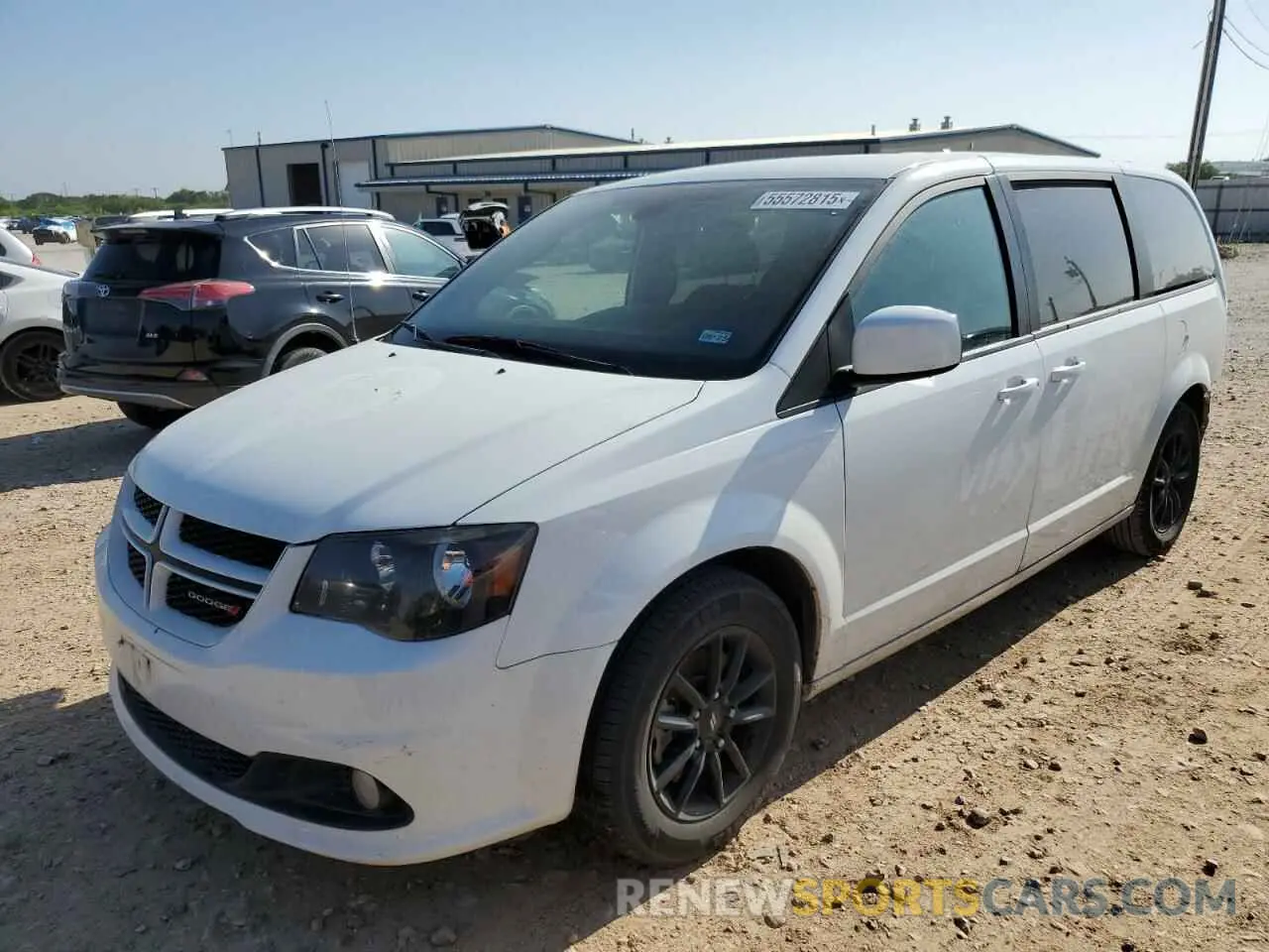 1 Photograph of a damaged car 2C4RDGEG2KR764547 DODGE CARAVAN 2019
