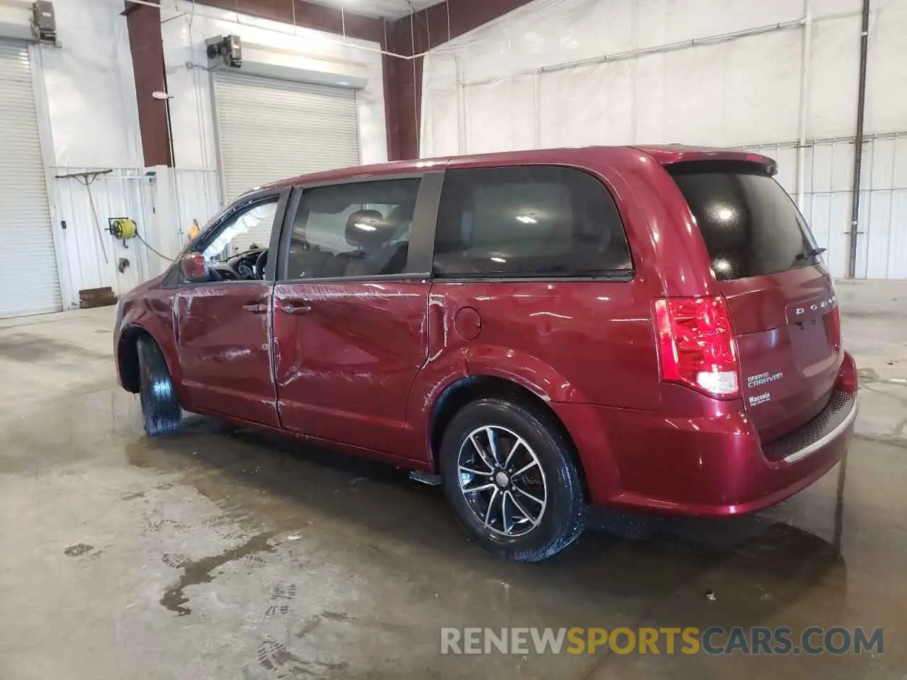 2 Photograph of a damaged car 2C4RDGEG3KR533592 DODGE CARAVAN 2019