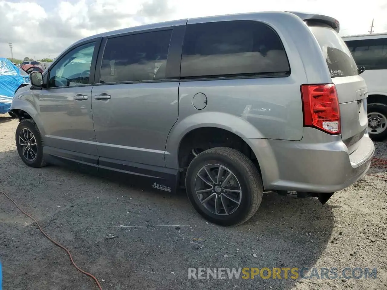 2 Photograph of a damaged car 2C4RDGEG3KR535522 DODGE CARAVAN 2019
