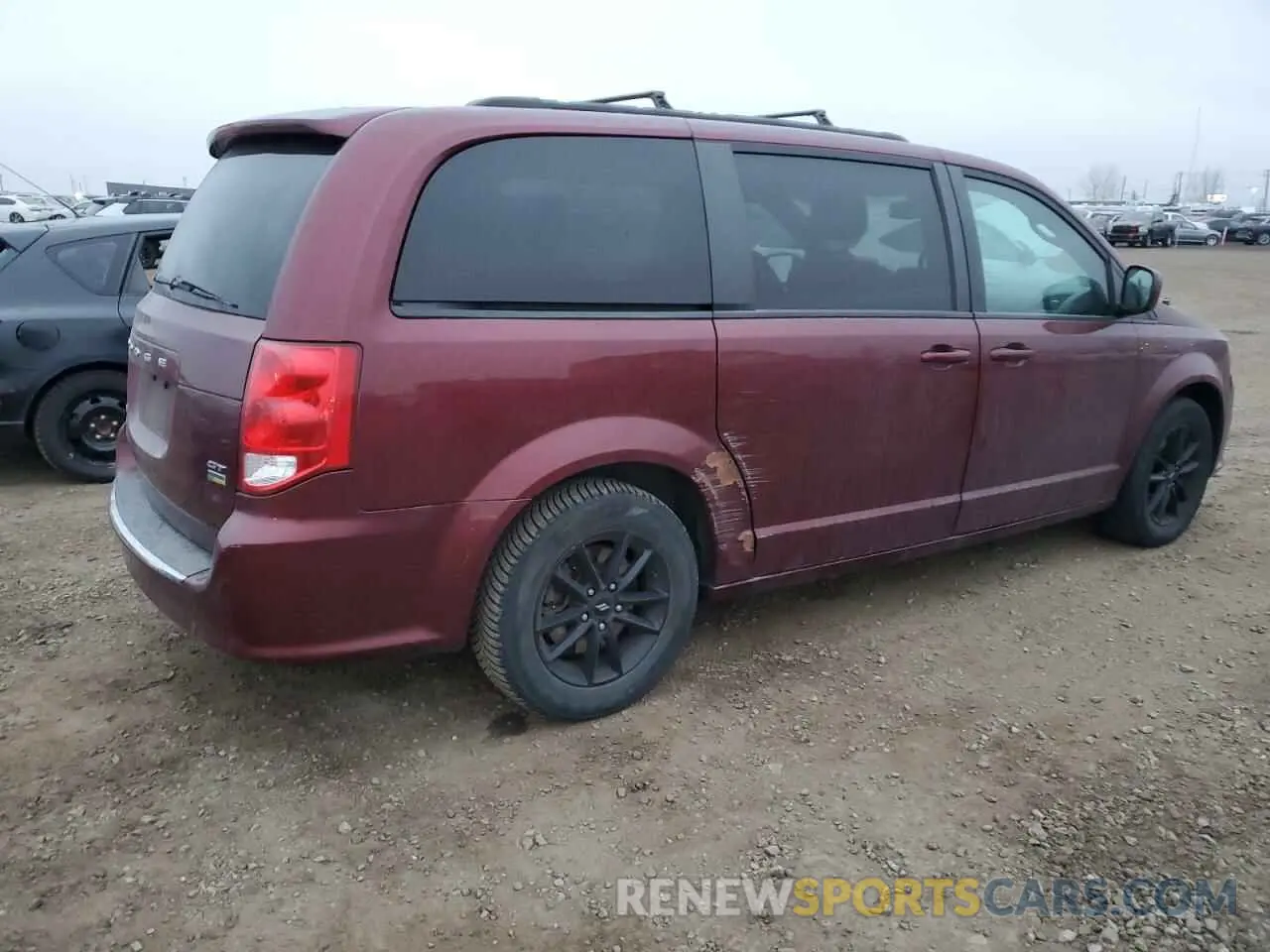 3 Photograph of a damaged car 2C4RDGEG3KR687672 DODGE CARAVAN 2019