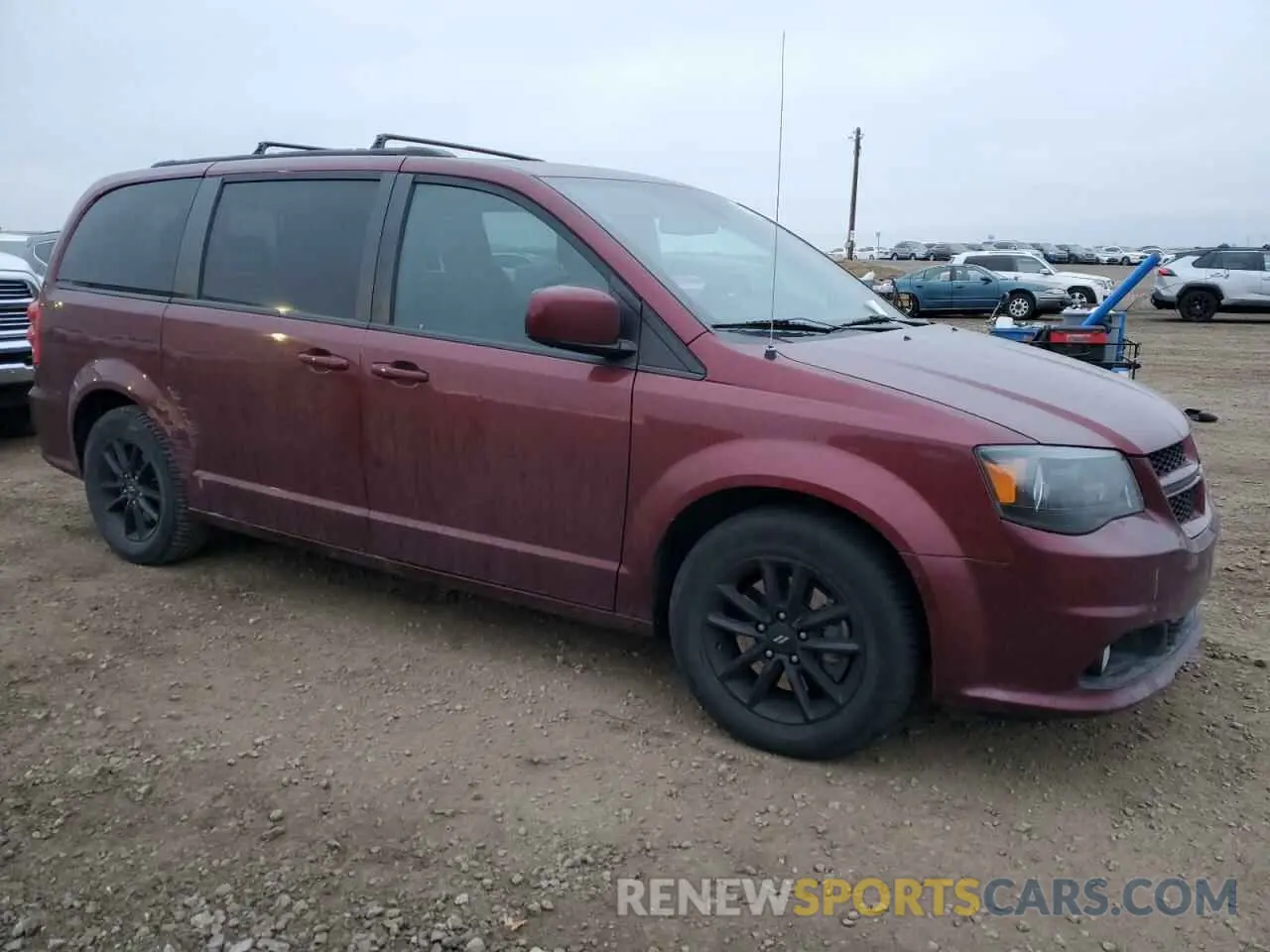 4 Photograph of a damaged car 2C4RDGEG3KR687672 DODGE CARAVAN 2019