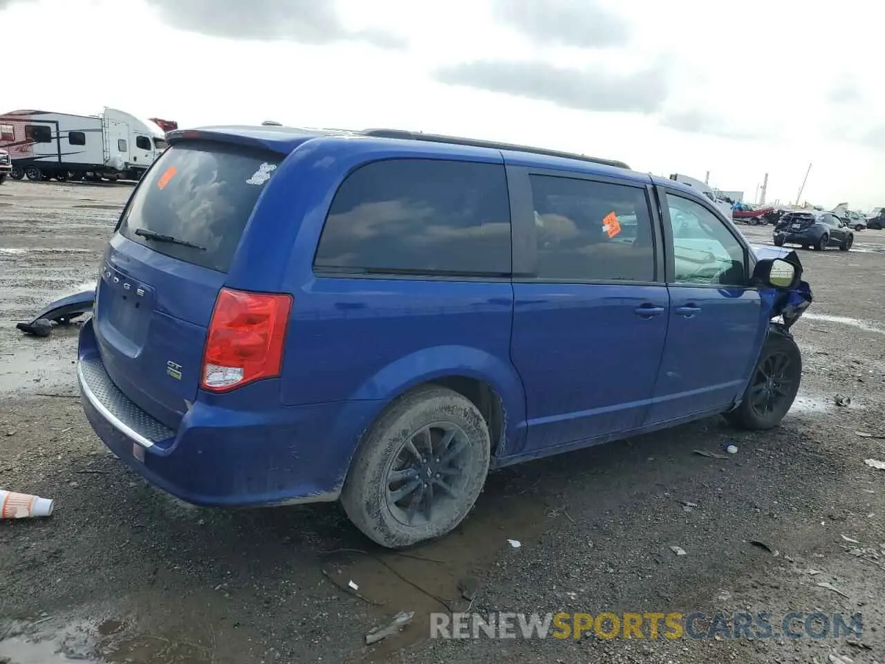 3 Photograph of a damaged car 2C4RDGEG3KR717446 DODGE CARAVAN 2019