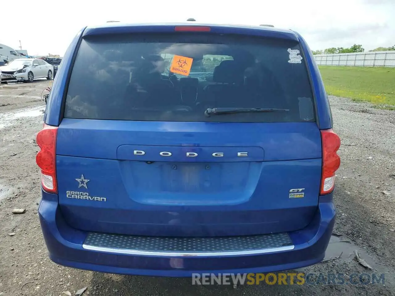 6 Photograph of a damaged car 2C4RDGEG3KR717446 DODGE CARAVAN 2019