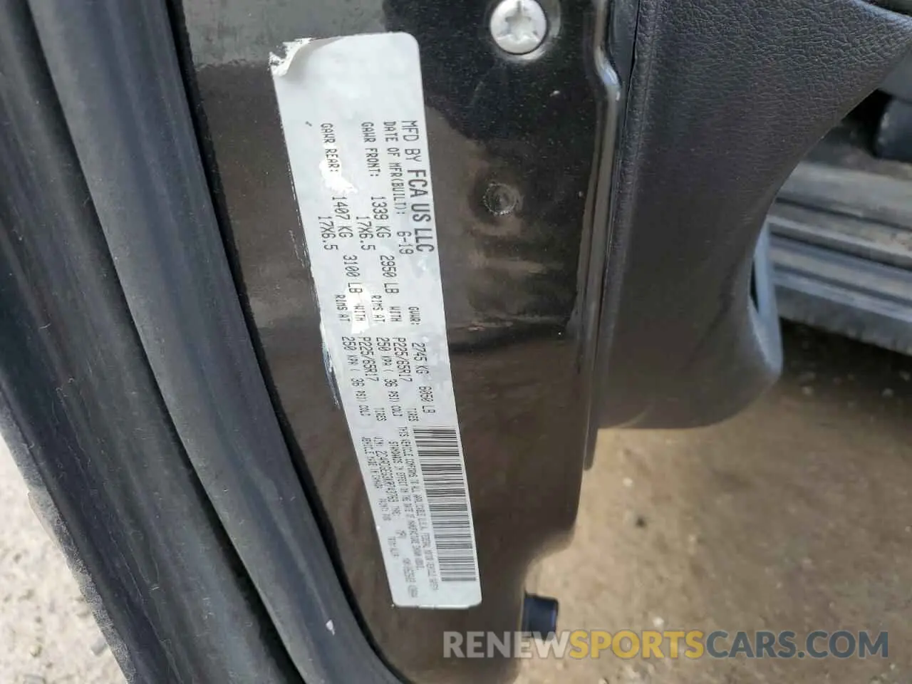 13 Photograph of a damaged car 2C4RDGEG3KR743769 DODGE CARAVAN 2019
