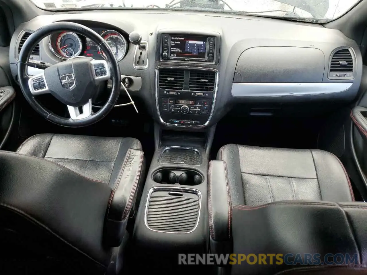 8 Photograph of a damaged car 2C4RDGEG3KR743769 DODGE CARAVAN 2019
