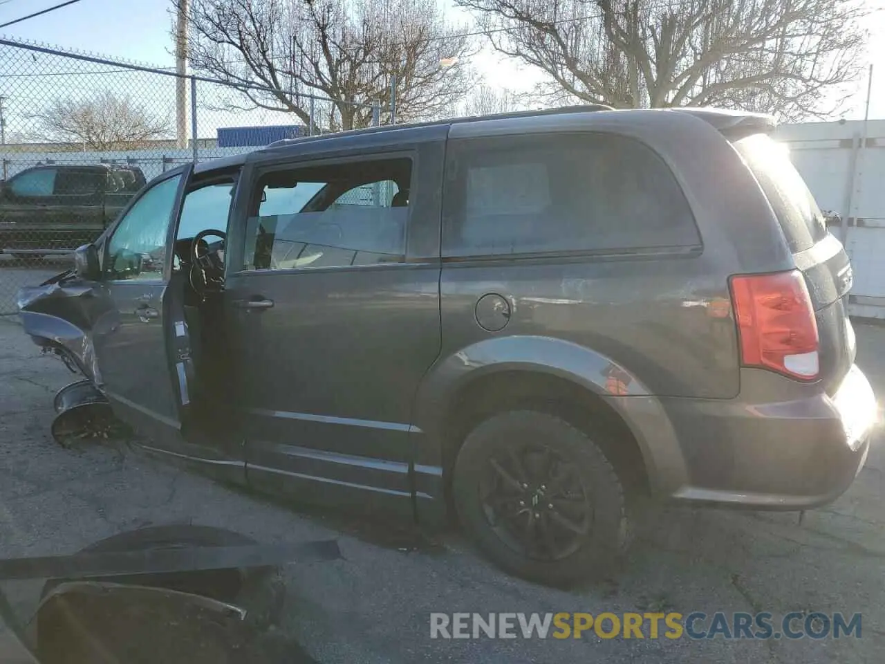 2 Photograph of a damaged car 2C4RDGEG3KR788839 DODGE CARAVAN 2019