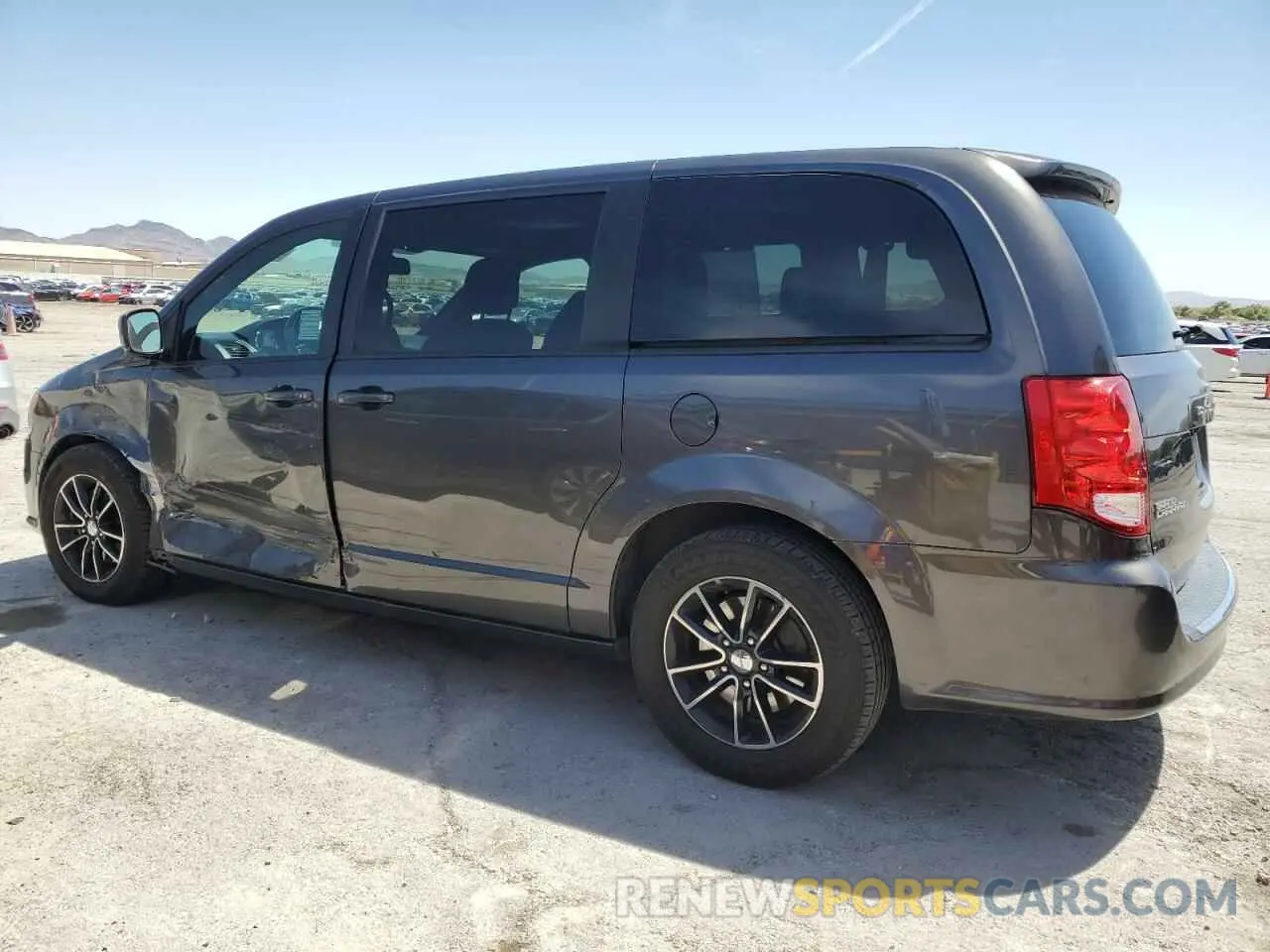 2 Photograph of a damaged car 2C4RDGEG4KR536257 DODGE CARAVAN 2019