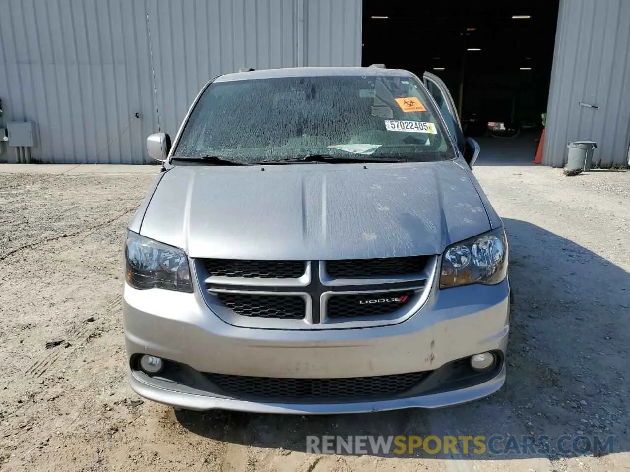 5 Photograph of a damaged car 2C4RDGEG4KR632258 DODGE CARAVAN 2019