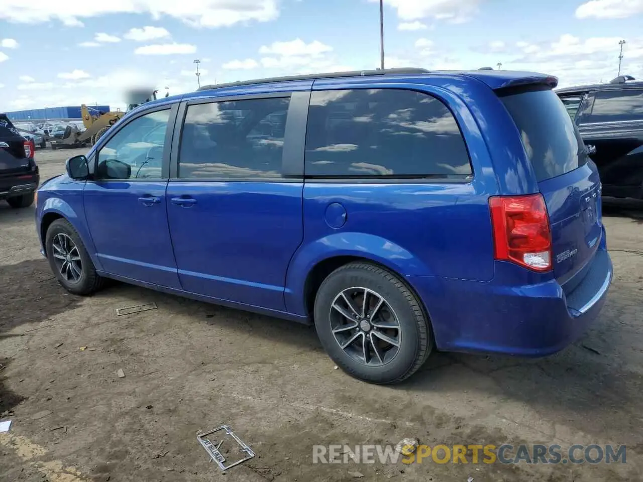 2 Photograph of a damaged car 2C4RDGEG4KR661176 DODGE CARAVAN 2019
