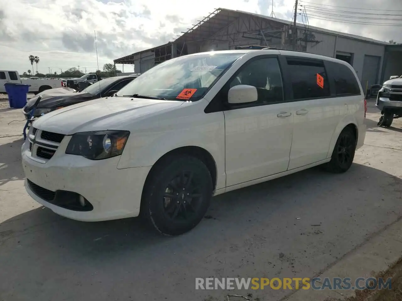 1 Photograph of a damaged car 2C4RDGEG4KR690709 DODGE CARAVAN 2019