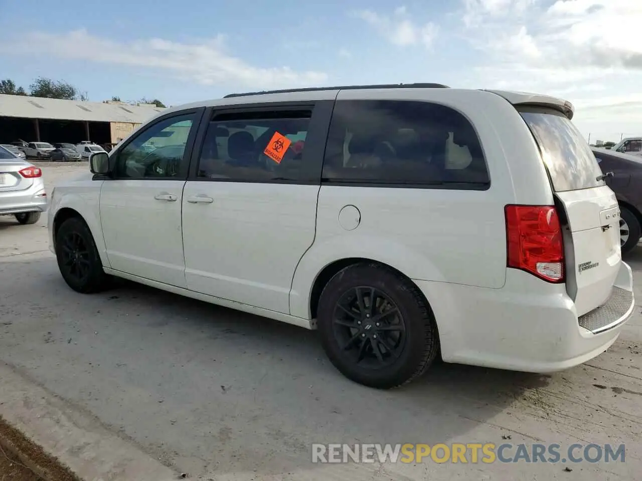 2 Photograph of a damaged car 2C4RDGEG4KR690709 DODGE CARAVAN 2019