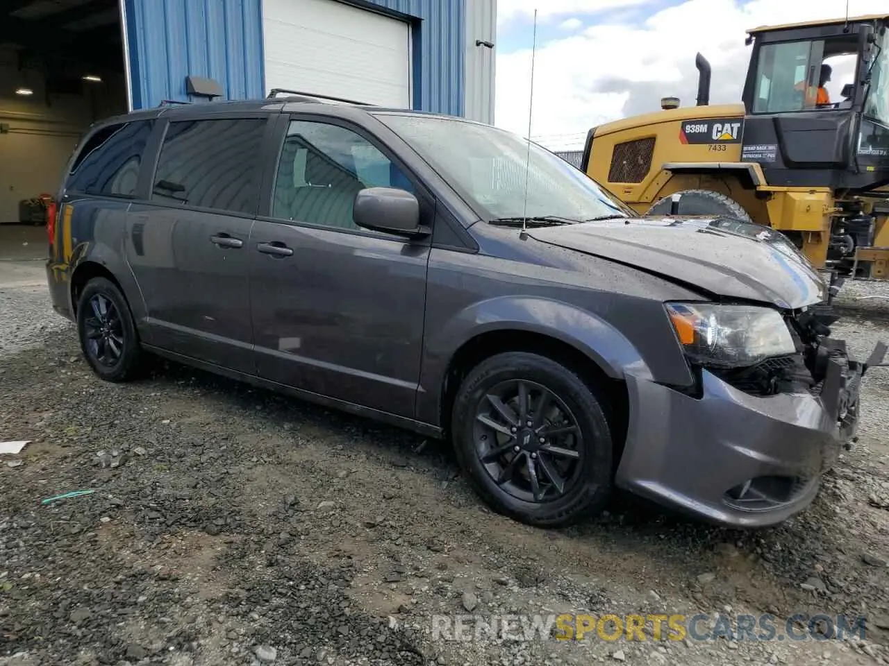 4 Photograph of a damaged car 2C4RDGEG4KR693089 DODGE CARAVAN 2019