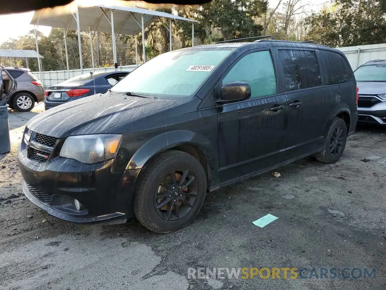1 Photograph of a damaged car 2C4RDGEG4KR716872 DODGE CARAVAN 2019