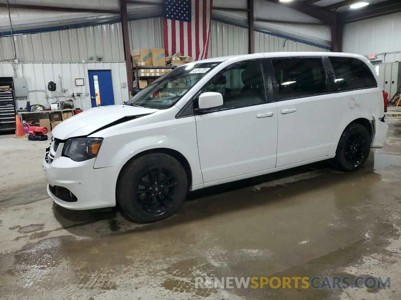 1 Photograph of a damaged car 2C4RDGEG4KR770060 DODGE CARAVAN 2019