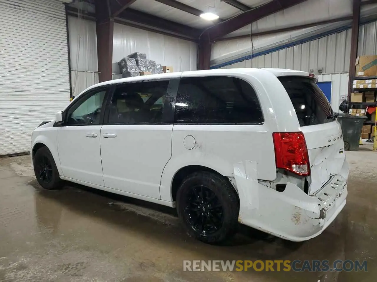2 Photograph of a damaged car 2C4RDGEG4KR770060 DODGE CARAVAN 2019