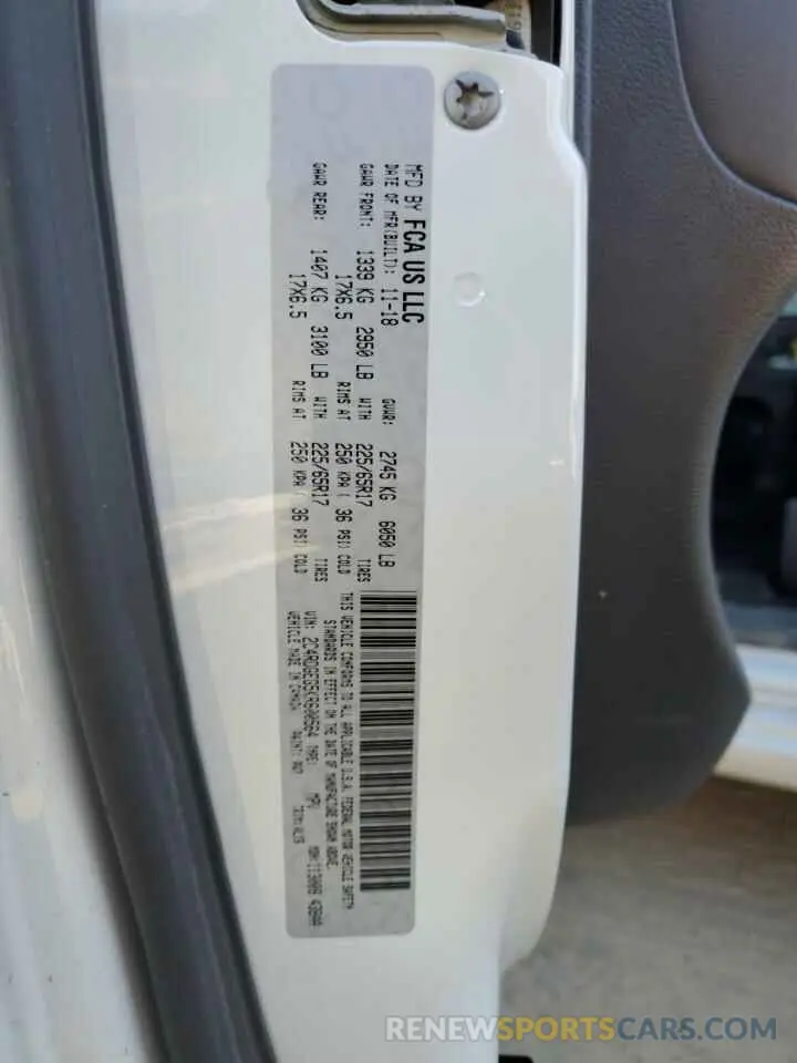13 Photograph of a damaged car 2C4RDGEG5KR600564 DODGE CARAVAN 2019