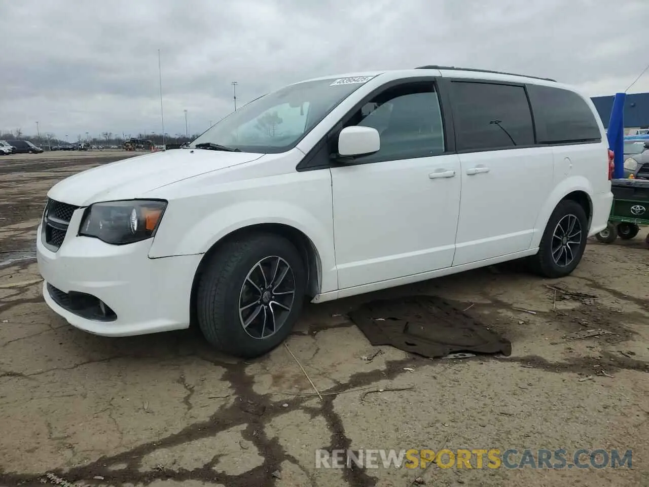 1 Photograph of a damaged car 2C4RDGEG5KR648341 DODGE CARAVAN 2019
