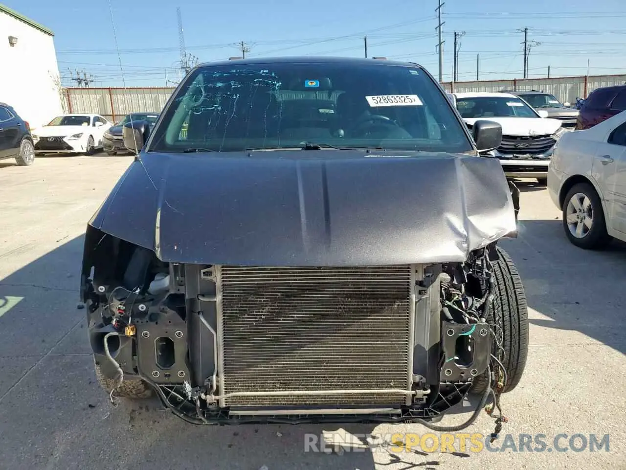 5 Photograph of a damaged car 2C4RDGEG6KR600654 DODGE CARAVAN 2019