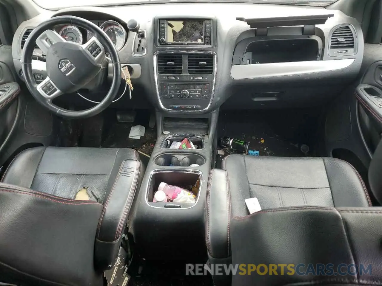 8 Photograph of a damaged car 2C4RDGEG6KR676035 DODGE CARAVAN 2019