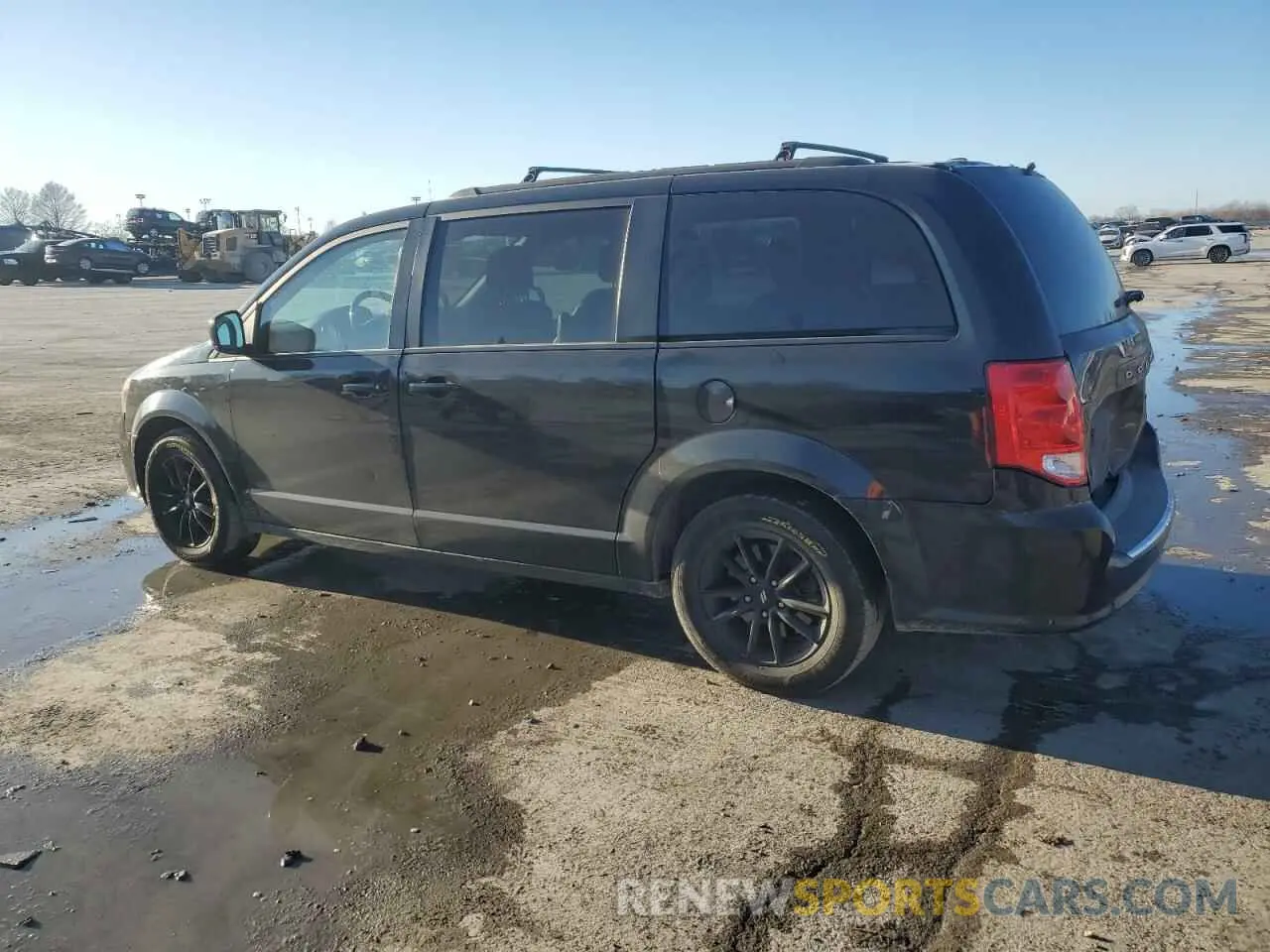 2 Photograph of a damaged car 2C4RDGEG6KR744558 DODGE CARAVAN 2019