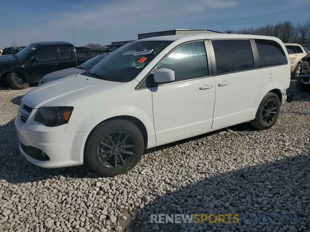 1 Photograph of a damaged car 2C4RDGEG7KR712251 DODGE CARAVAN 2019