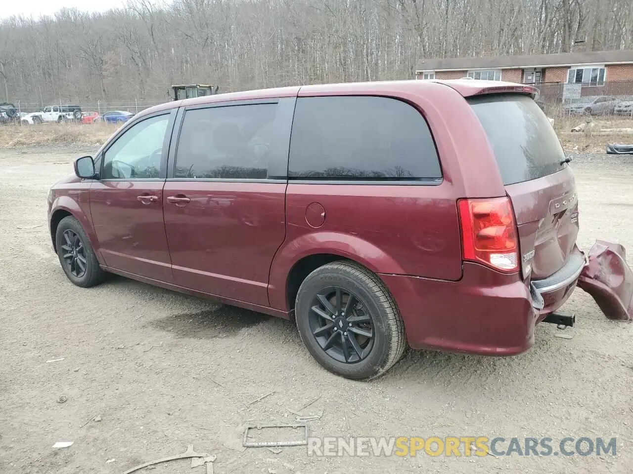 2 Photograph of a damaged car 2C4RDGEG7KR722858 DODGE CARAVAN 2019