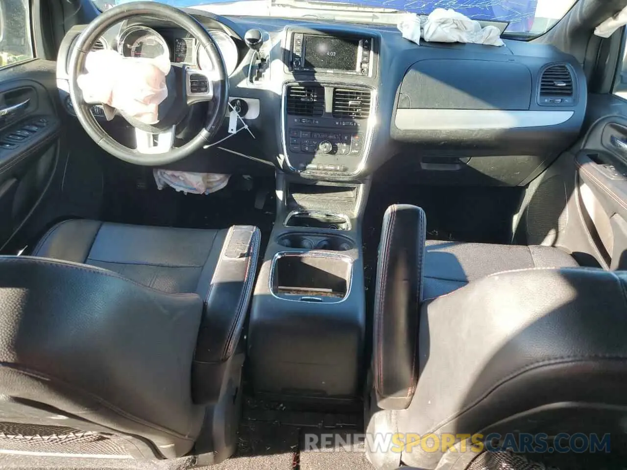 8 Photograph of a damaged car 2C4RDGEG7KR785507 DODGE CARAVAN 2019