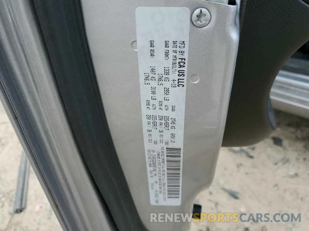 13 Photograph of a damaged car 2C4RDGEG8KR671483 DODGE CARAVAN 2019