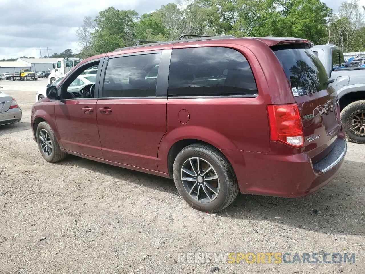 2 Photograph of a damaged car 2C4RDGEG9KR511502 DODGE CARAVAN 2019