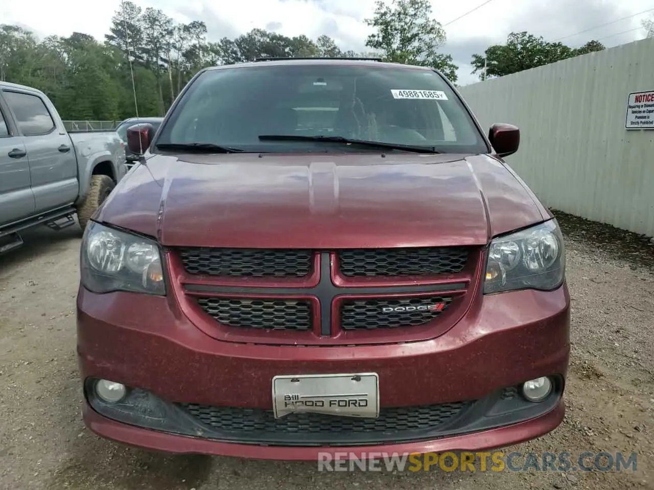 5 Photograph of a damaged car 2C4RDGEG9KR511502 DODGE CARAVAN 2019