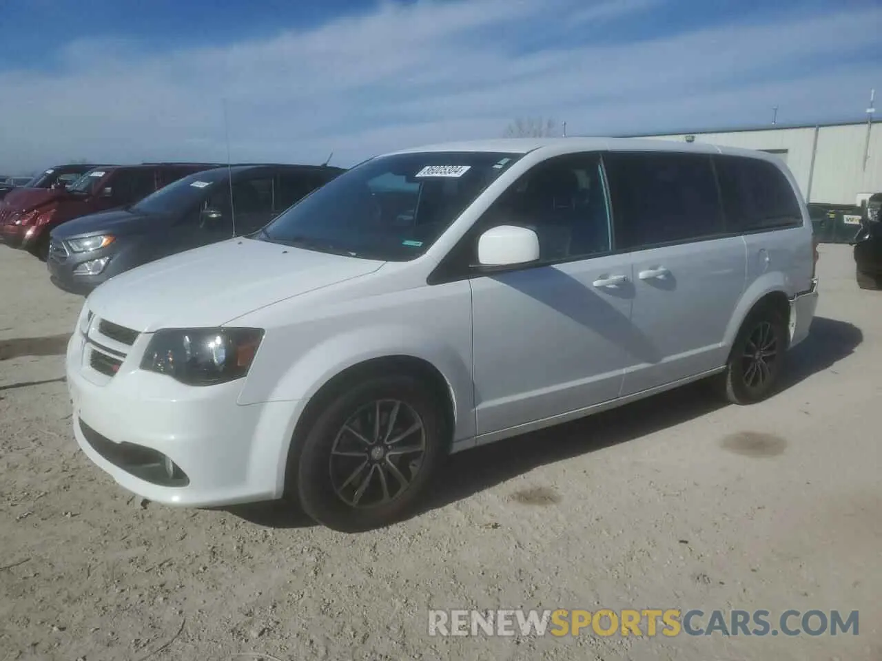 1 Photograph of a damaged car 2C4RDGEG9KR534049 DODGE CARAVAN 2019