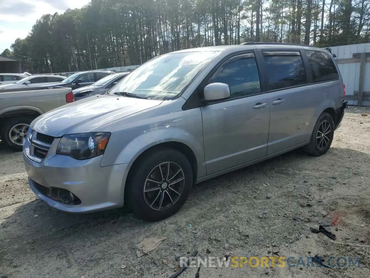 1 Photograph of a damaged car 2C4RDGEG9KR611597 DODGE CARAVAN 2019