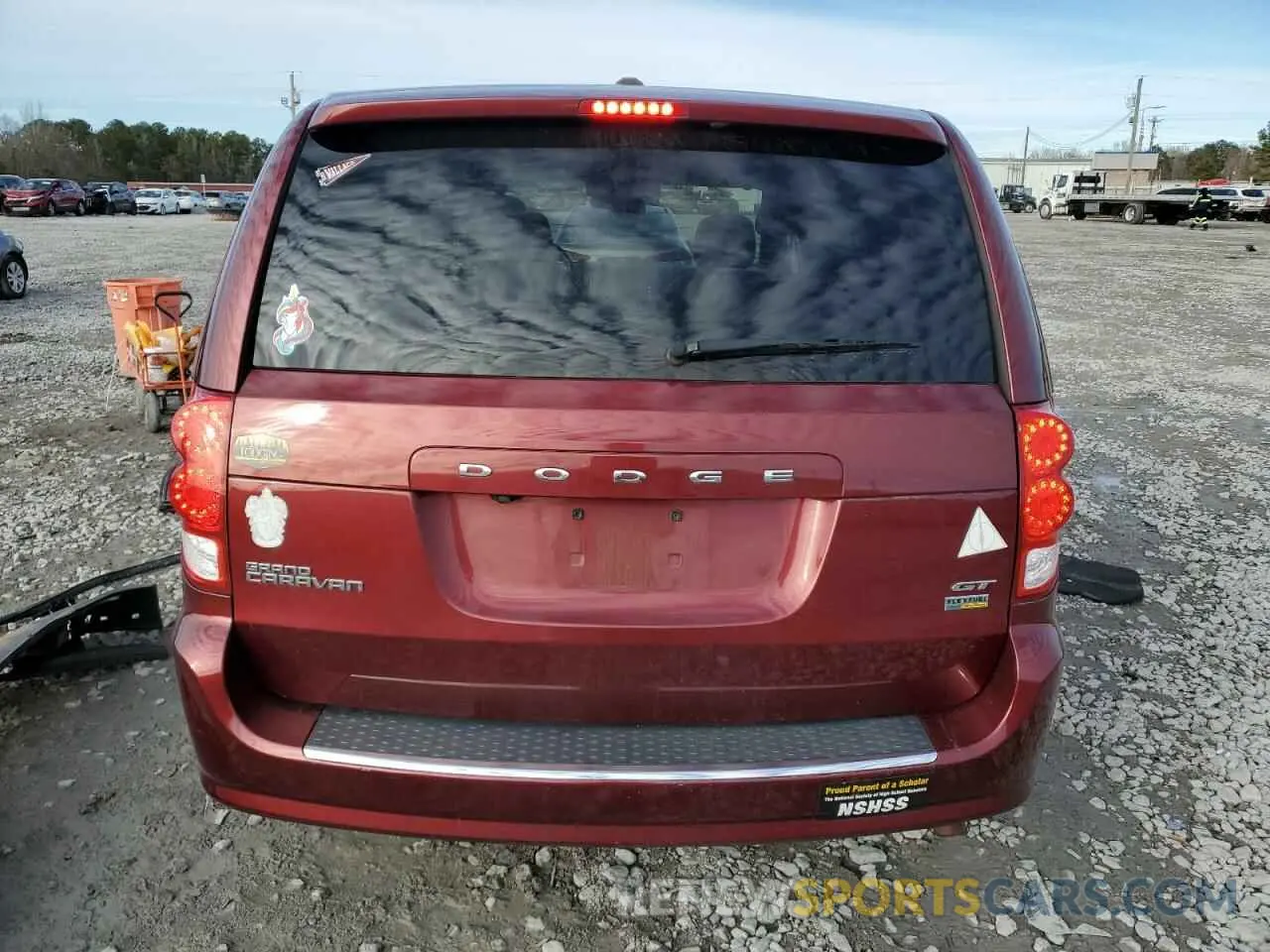 6 Photograph of a damaged car 2C4RDGEG9KR676000 DODGE CARAVAN 2019