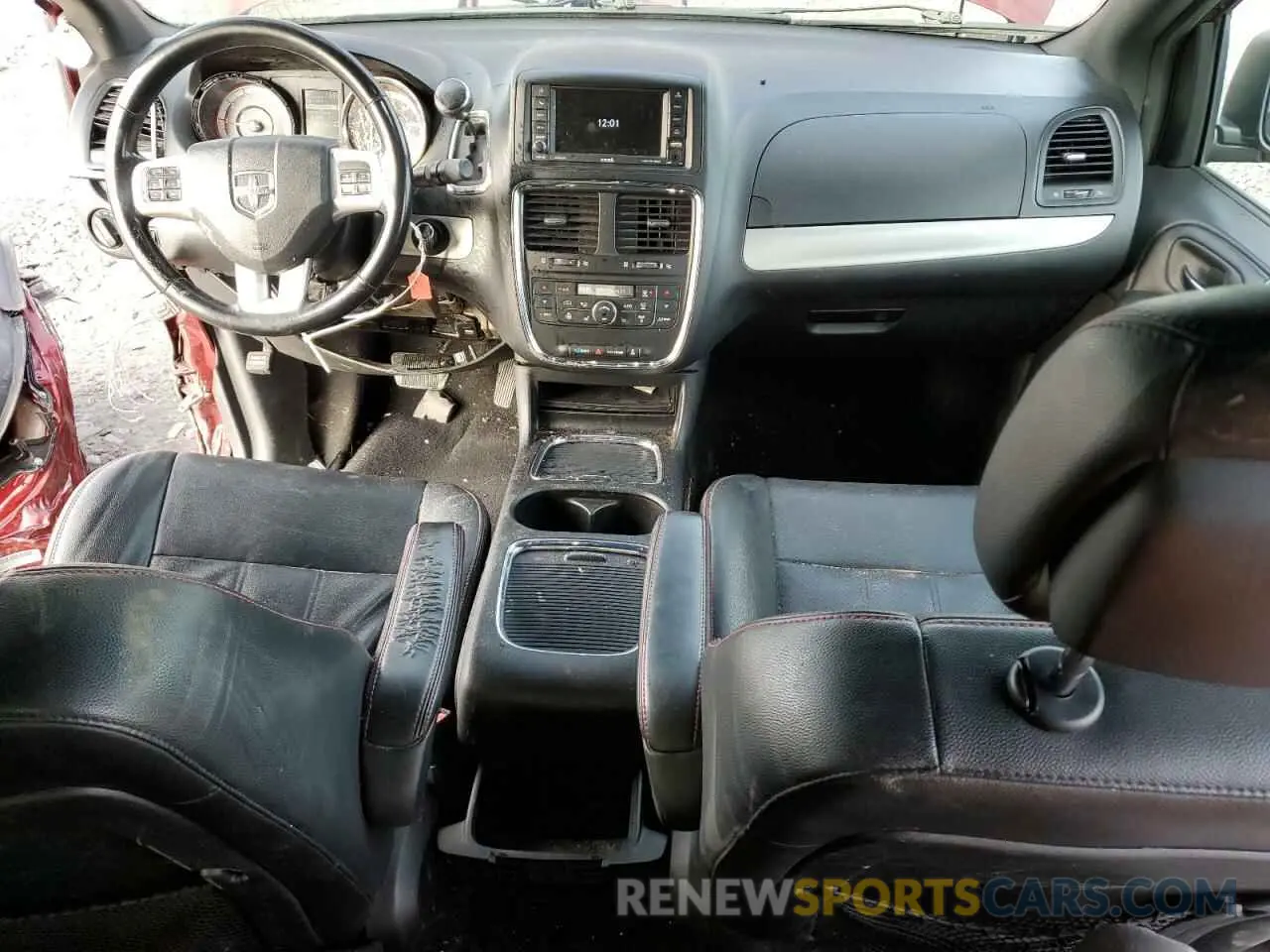 8 Photograph of a damaged car 2C4RDGEG9KR676000 DODGE CARAVAN 2019