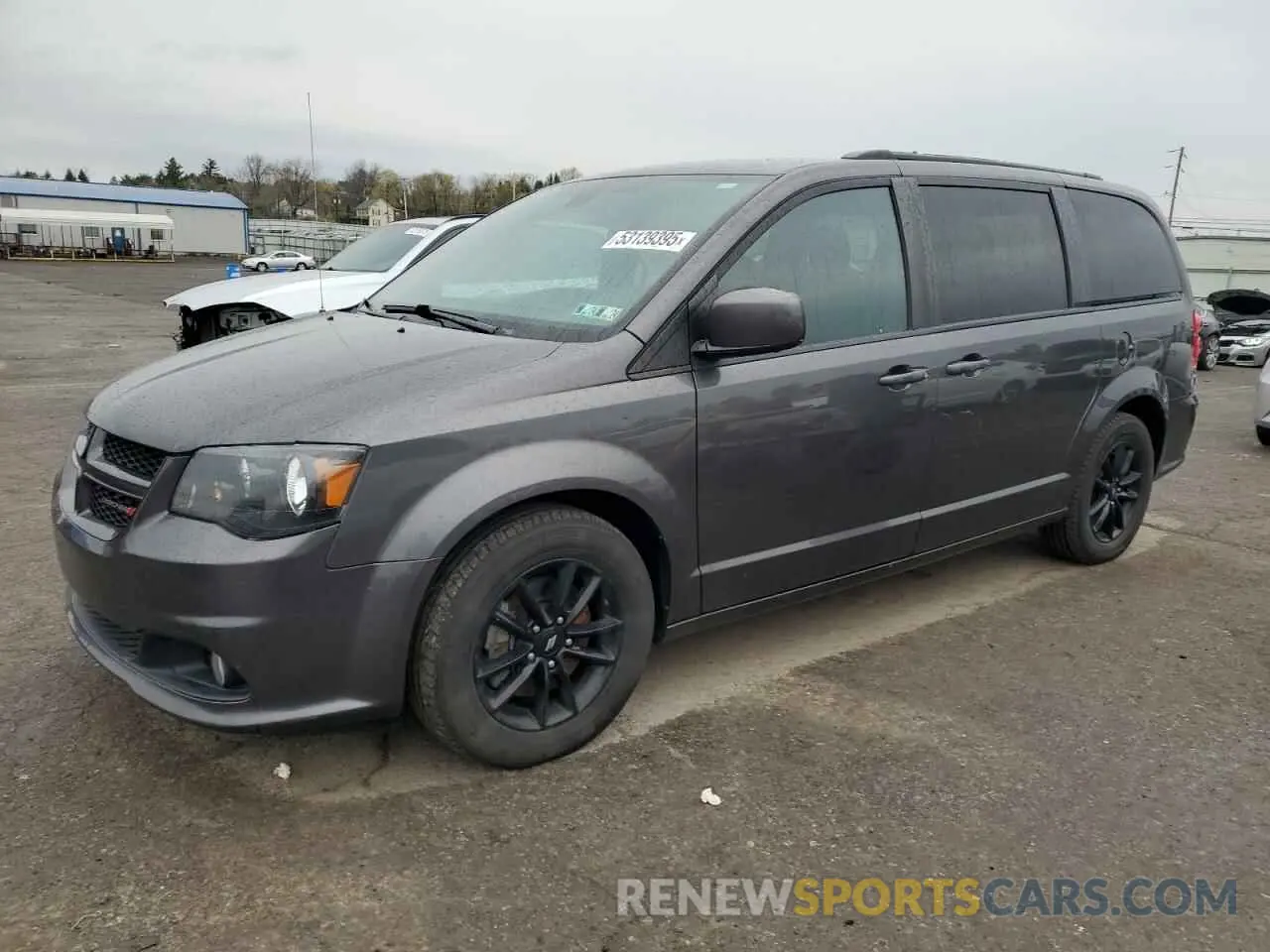 1 Photograph of a damaged car 2C4RDGEG9KR723784 DODGE CARAVAN 2019