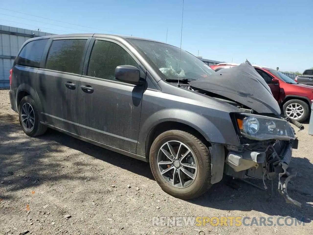 4 Photograph of a damaged car 2C4RDGEGXKR529619 DODGE CARAVAN 2019