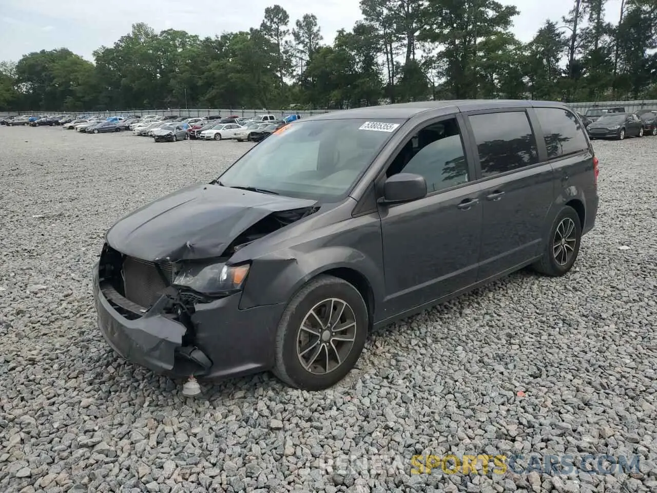 1 Photograph of a damaged car 2C4RDGEGXKR534545 DODGE CARAVAN 2019