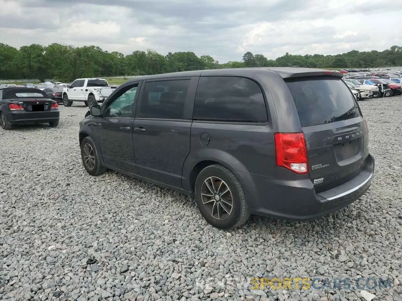 2 Photograph of a damaged car 2C4RDGEGXKR534545 DODGE CARAVAN 2019