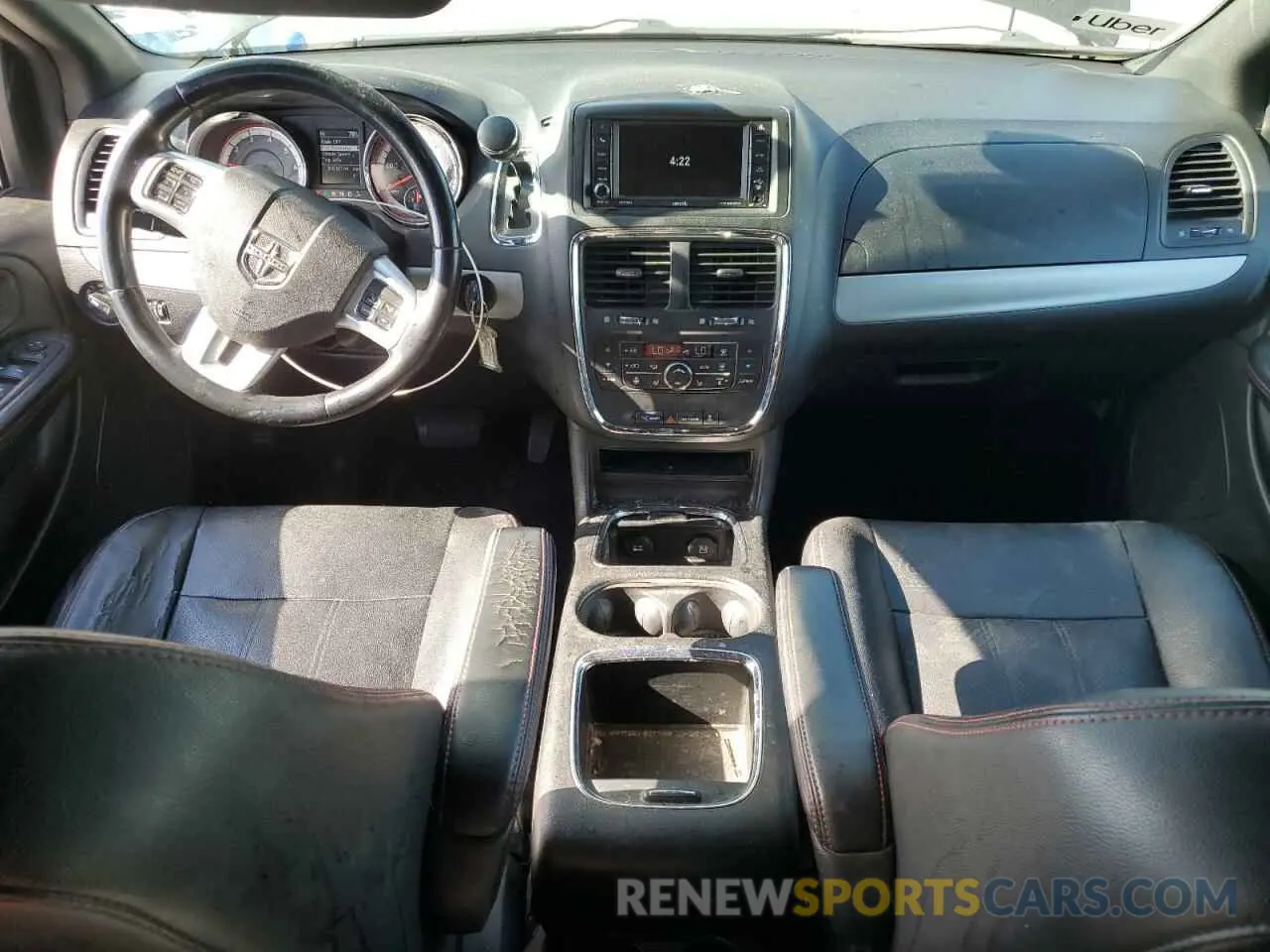 8 Photograph of a damaged car 2C4RDGEGXKR618137 DODGE CARAVAN 2019