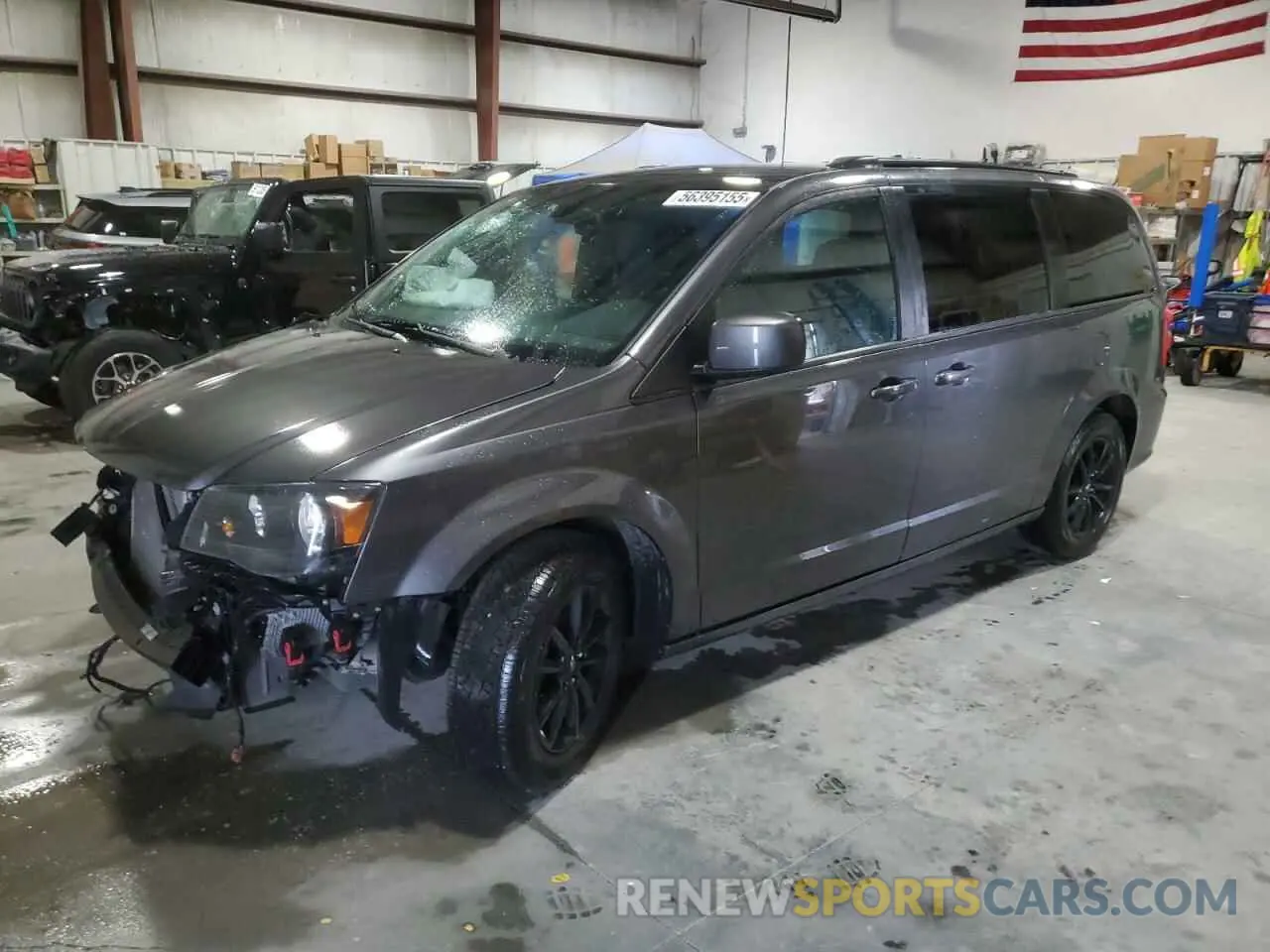 1 Photograph of a damaged car 2C4RDGBG1LR239114 DODGE CARAVAN 2020