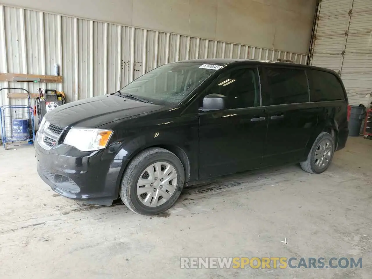 1 Photograph of a damaged car 2C4RDGBG2LR237324 DODGE CARAVAN 2020