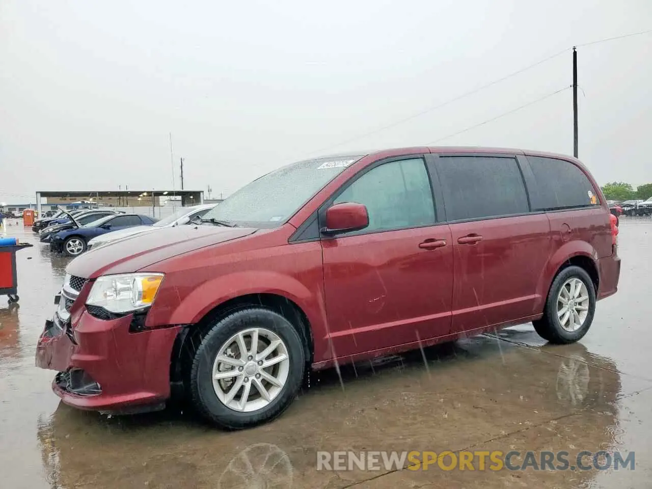 1 Photograph of a damaged car 2C4RDGBG4LR228379 DODGE CARAVAN 2020