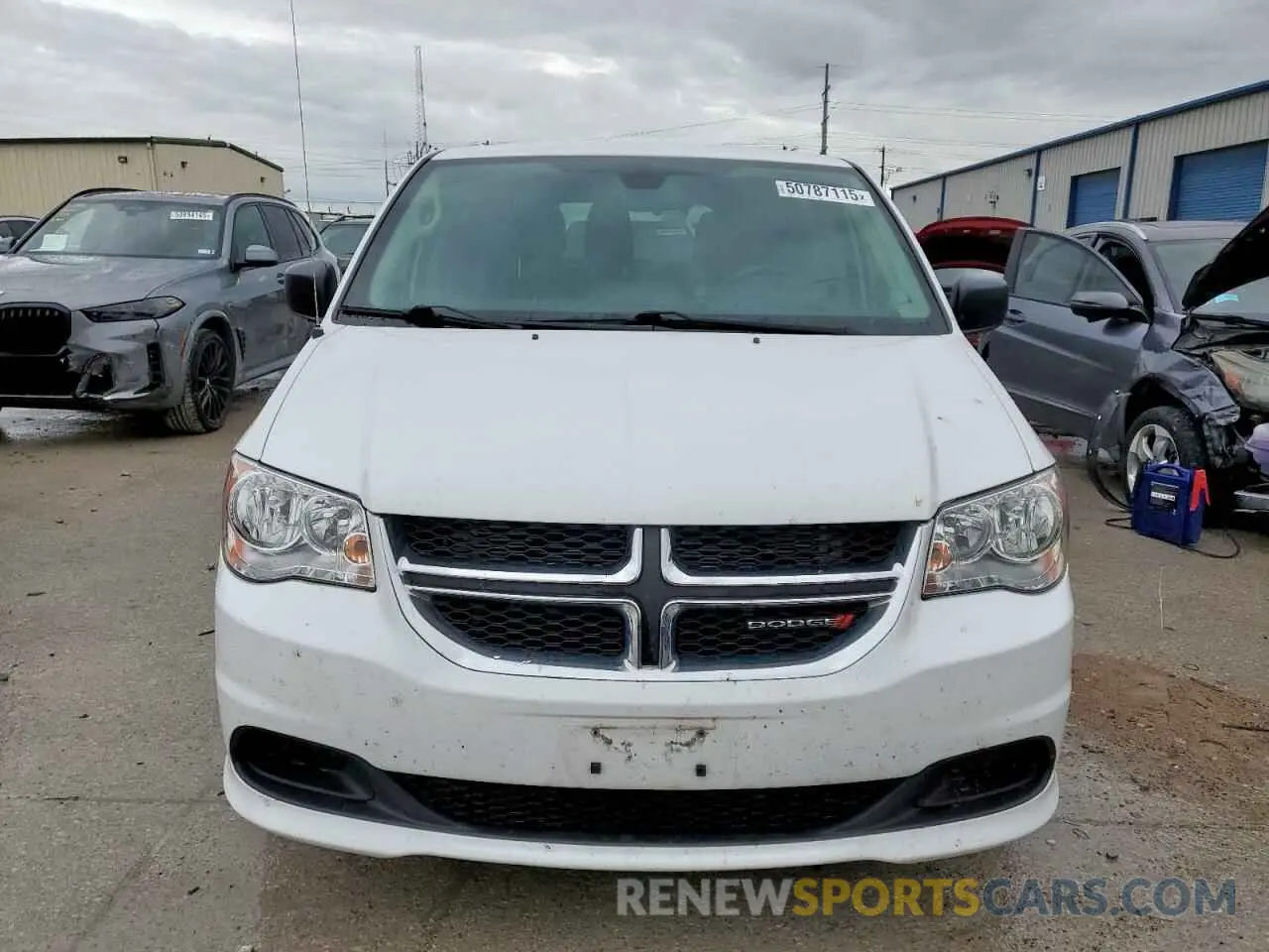 5 Photograph of a damaged car 2C4RDGBG6LR237326 DODGE CARAVAN 2020