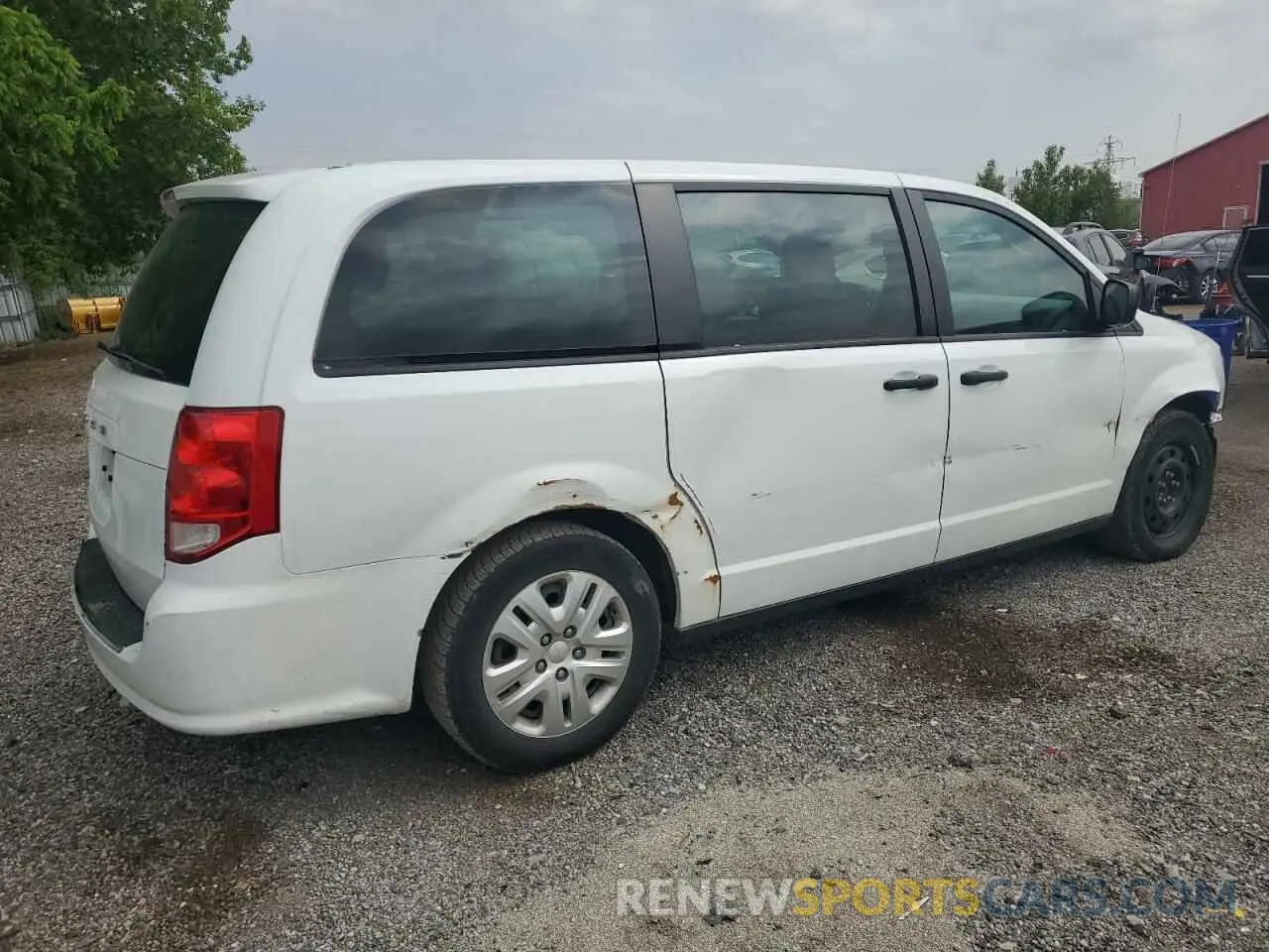 3 Photograph of a damaged car 2C4RDGBG8LR202688 DODGE CARAVAN 2020