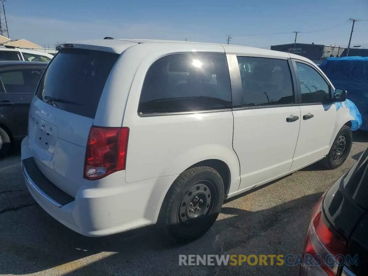 3 Photograph of a damaged car 2C4RDGBGXLR211411 DODGE CARAVAN 2020