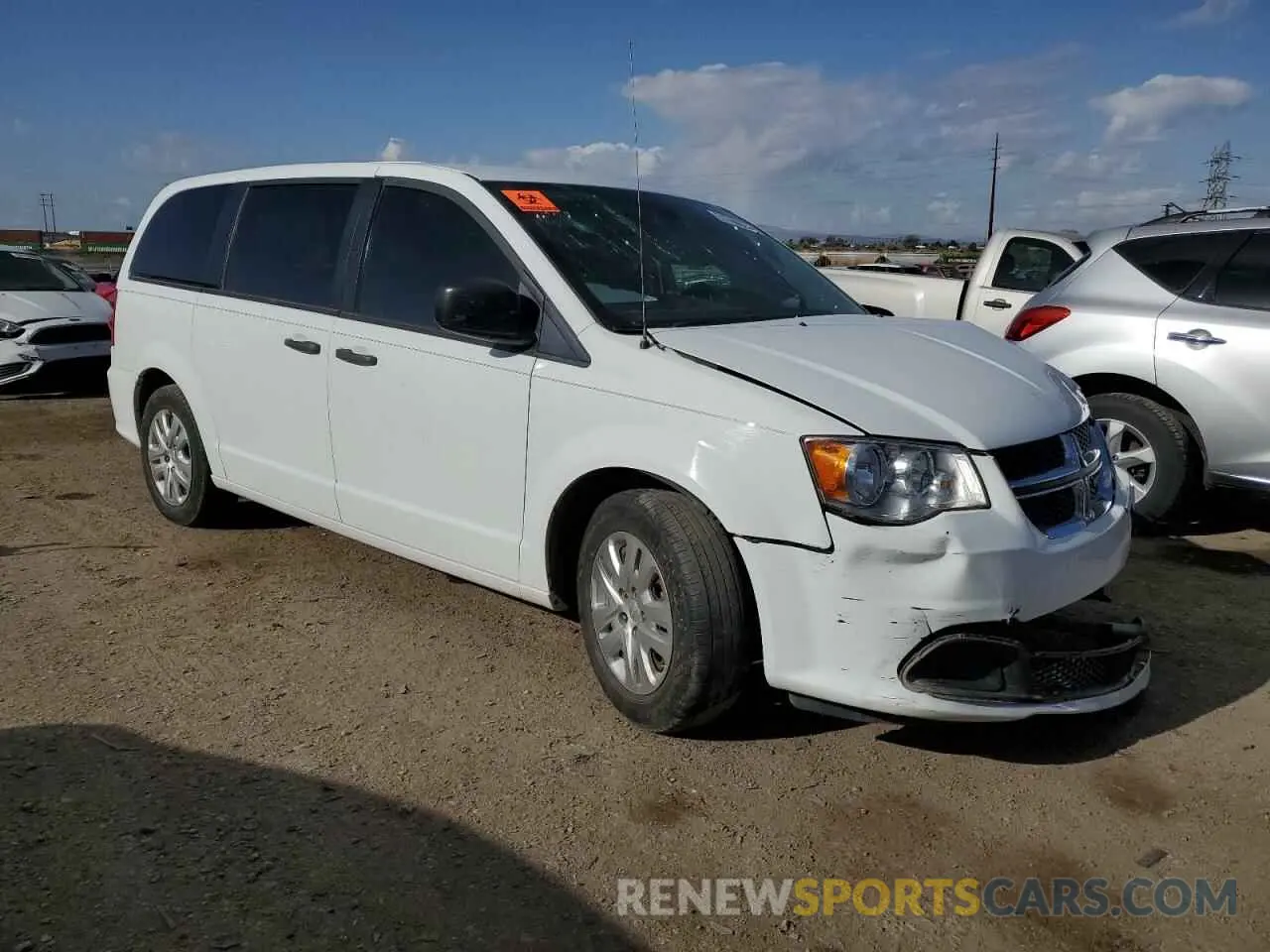 4 Photograph of a damaged car 2C4RDGBGXLR221811 DODGE CARAVAN 2020
